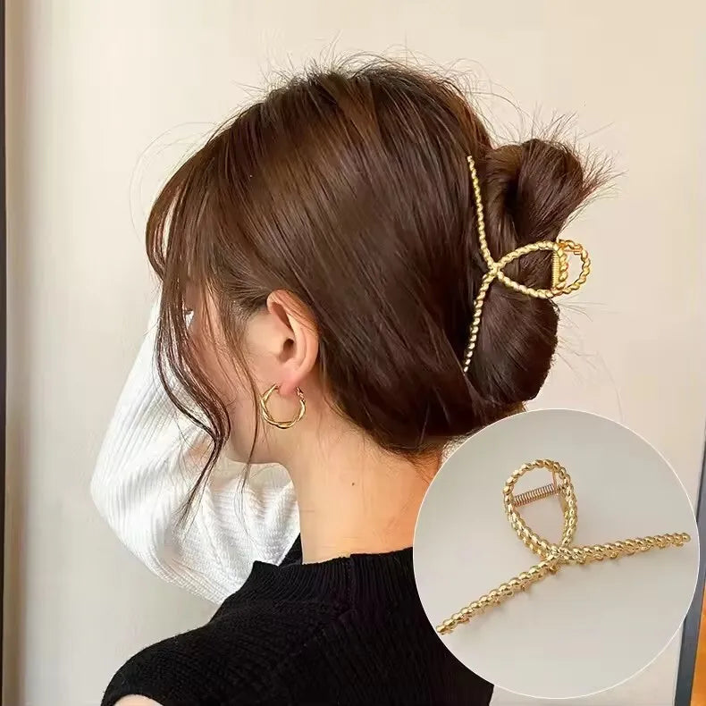 Metal Hair Clip Fashion Barrettes